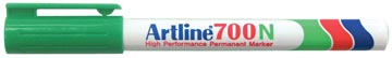 Permanent marker artline 700 groen