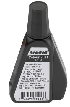 Stempelinkt trodat zwart 28ml