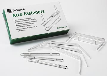 D.50 metalen fasteners acco