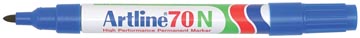 Permanent marker artline 70 blauw
