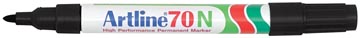 Permanent marker artline 70 zwart