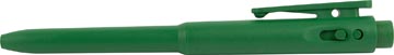 BST stylo bille détectable J800 industrie alimentaire vert boîte de 25 pièces