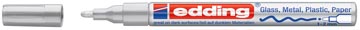 Marqueur edding 751 cr silver edding