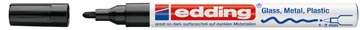 Edding marqueur peinture e-751 CR noir