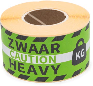 Rillprint étiquettes Heavy, ft 46 x 125 mm, rouleau de 250 pièces