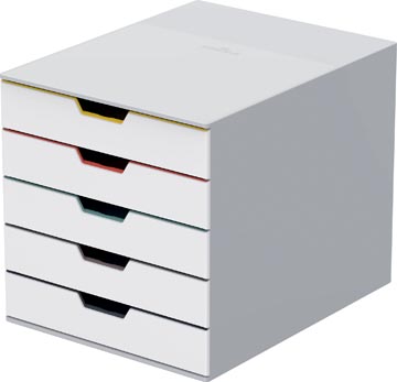 Ladenblok varicolor 5 lades wit durable