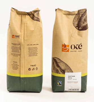P.1kg koffiebonen fairtrade royal  oke