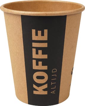 P.50 kartonnen bekers (altijd koffie) 237 ml diam. 80 mm conpax