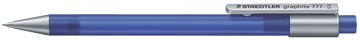 Vulpotlood in kunststof met gom en transp.lichaam blauw