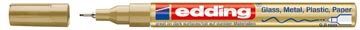 Edding glanslakmarker e-780 CR goud