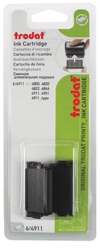 P.2 vervangkussens trodat zwart 4911/4820/4822/4846