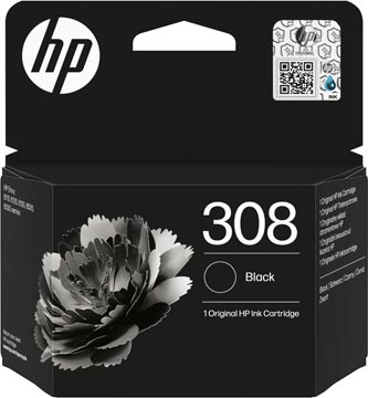 Hp cartridge 308 zwart