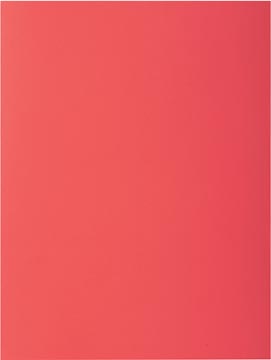 Exacompta chemise de classement Rock's 80, ft 22 x 31 cm, paquet de 100, rouge