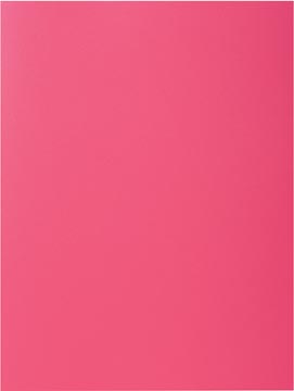 Exacompta chemise de classement Rock's 80, ft 22 x 31 cm, paquet de 100, rouge