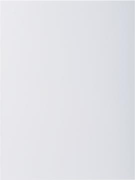 Exacompta chemise de classement Rock's 80, ft 22 x 31 cm, paquet de 100 pièces, blanc