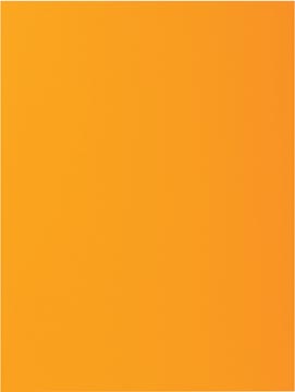 Exacompta chemise de classement Rock's 80, ft 22 x 31 cm, paquet de 100, orange clair