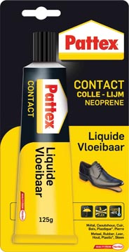 Contactlijm vloeibaar tube 125 gr pattex