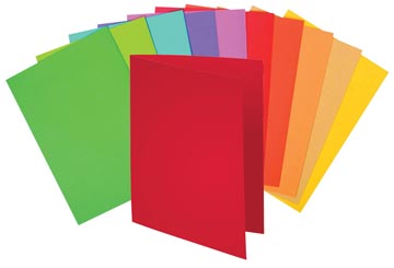 P.30 dossiermappen rock's 80gr a4 assorti exacompta