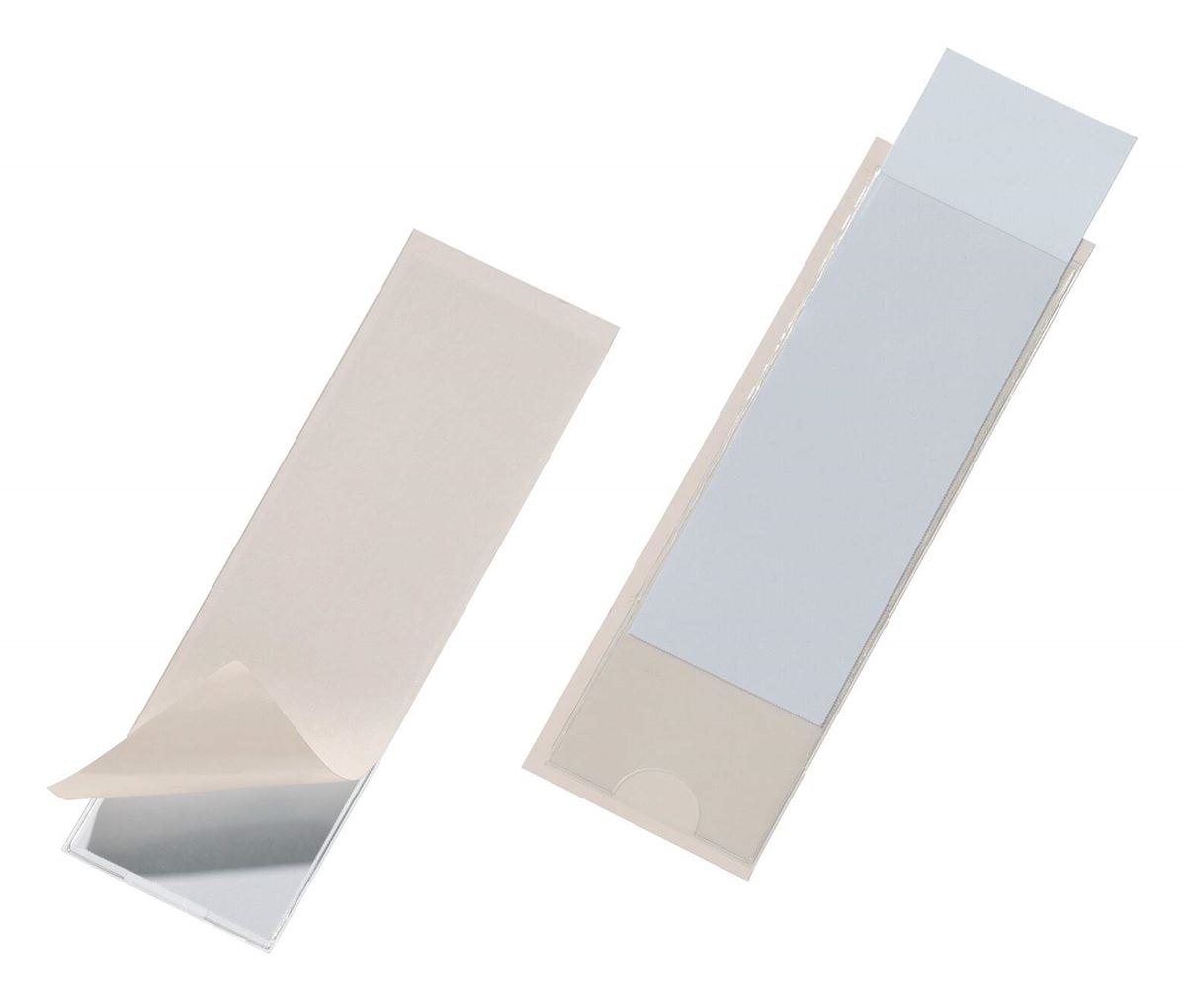 P.10 pocketfix zelfklevende hoes 38 x 125 mm durable