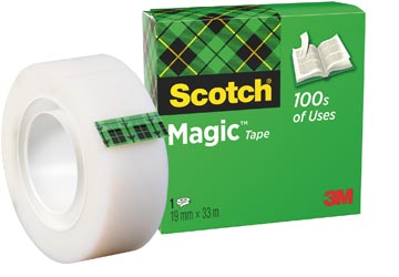 Ruban adhesif 19mmx33m scotch magic tape