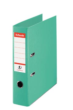 Ordner/hefboom pp 7,5cm a4 licht groen esselte