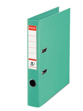 Ordner/hefboom pp 5cm a4 licht groen esselte