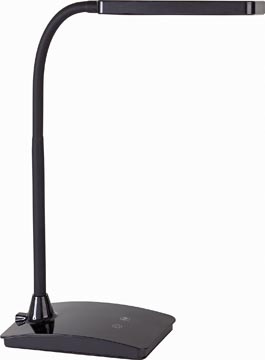 Luminaire de bureau maulperly led réglable colour vario noir maul