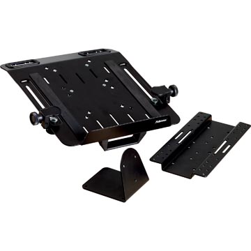 Kit complementaire porte ordinateur pour bras noir professional series