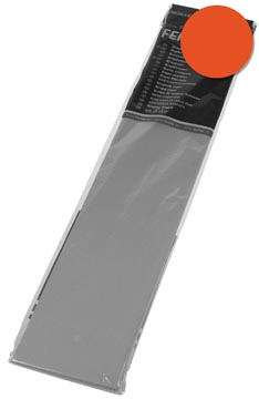 Papier crepon 50 cm x 2,5 m orange folia