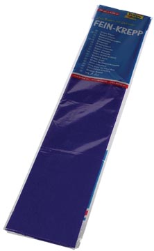 Papier crepon 50cmx2,5m violet