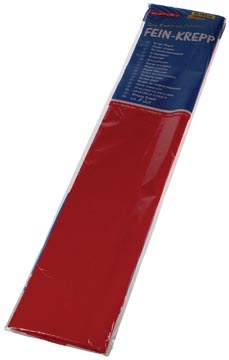 Papier crepon 50cmx2,5m rouge