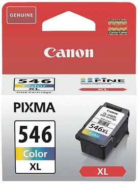 Canon cartouche d'encre CL-546XL, 300 pages, OEM 8288B001, 3 couleurs