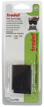 P.2 vervangkussens trodat zwart 4750/4750l/4755/4941