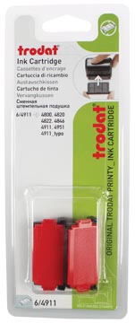 P.2 vervangkussens trodat rood  4911/4820/4822/4846