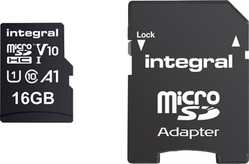 Geheugenkaart microsdhc 16 gb integral