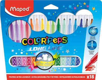 D.18 viltstift color'peps maped