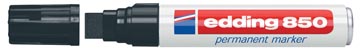 Permanent marker e-850 zwart edding