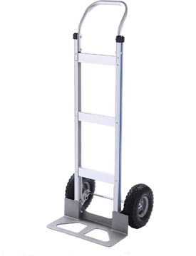 Diable en aluminium, supporte jusqu'à 250 kg