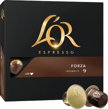 P.20 capsules de cafe l'or intensity forza douwe egberts