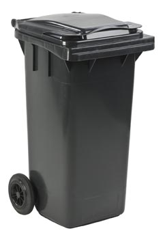 Rolcontainer 120 l grijs