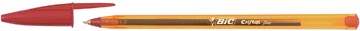 Bic stylo bille Cristal Fine rouge