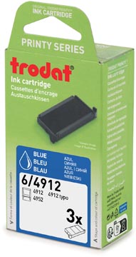 P.3 vervangkussens trodat printy blauw 4912