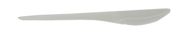 Conpax Folia mes, herbruikbaar, uit CPLA, 19 cm, wit, pak van 50 stuks
