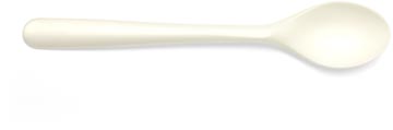 P.50 dessertlepel uit cpla herbruikbaar 14,5 cm wit conpax