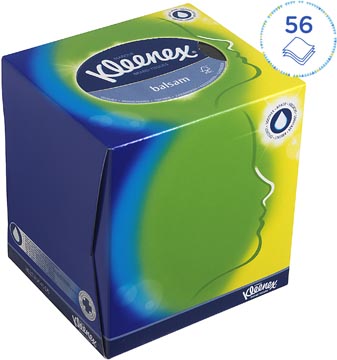 Kleenex tissues pour le visage, boîte de 56 tissues