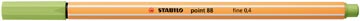 STABILO point 88 fineliner, pistachio (vert pistache)