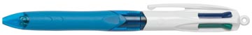 Balpen 4 kleuren grip medium bic