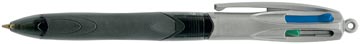 Balpen 4 kleuren grip pro medium bic