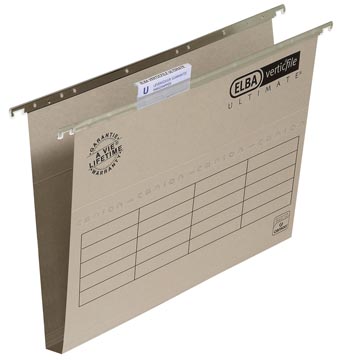 D.25 hangmappen lade verticfile ultimate folio 30mm bodem 30 mm karton elba