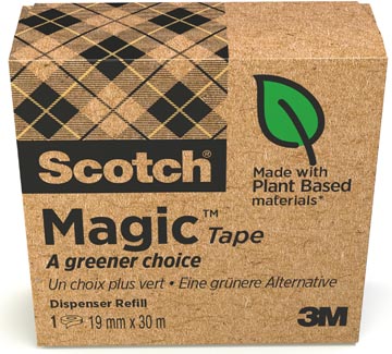Ruban a green choice 19 mm x 30 m scotch magic tape